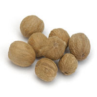 Jumbo Nutmeg Whole, 1 Lb (Hand Picked)